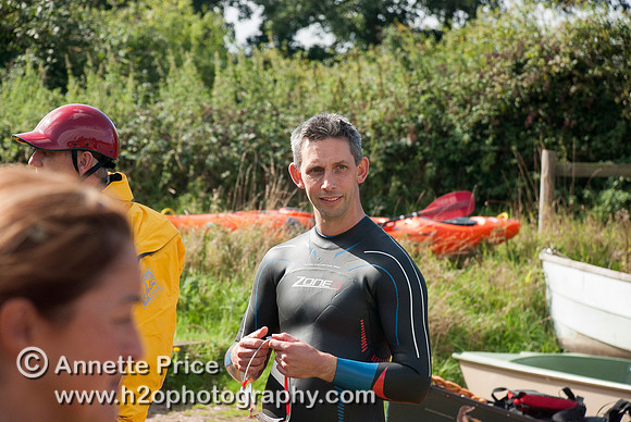 On-the-water. Training kayak paddlers to rescue swimmers