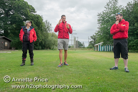 Fieldwork - learning how to organise rescue teams and members