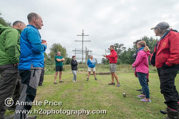 Fieldwork - learning how to organise rescue teams and members