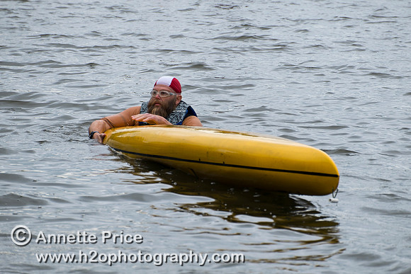 On-the-water. Training kayak paddlers to rescue swimmers