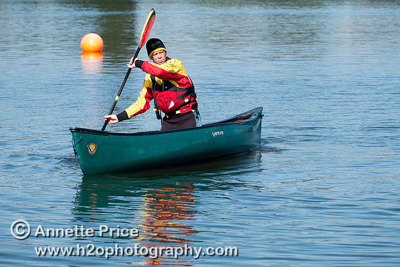 On-the-water. Training kayak paddlers to rescue swimmers