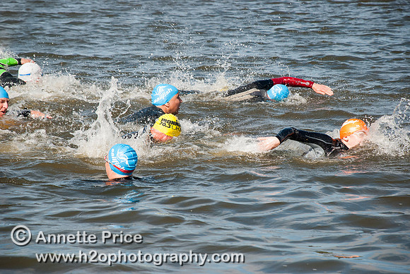 On-the-water. Training kayak paddlers to rescue swimmers