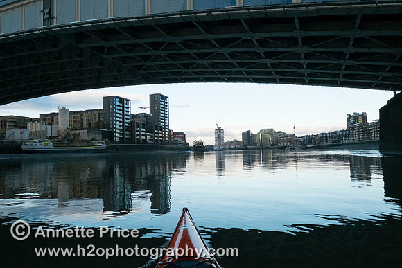 Wandsworth Bridge, River Thames, London