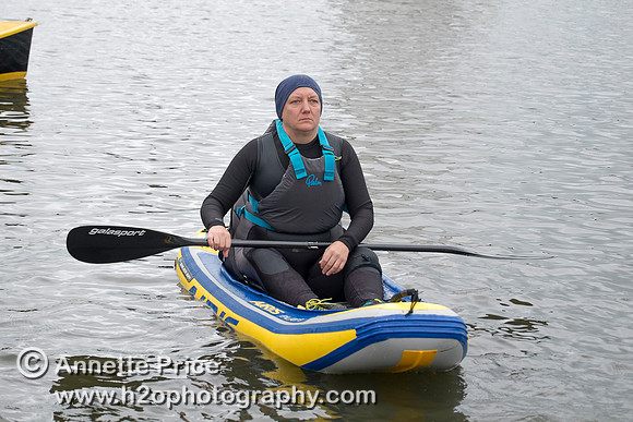 On-the-water. Training kayak paddlers to rescue swimmers