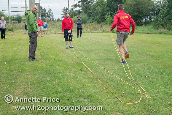 Fieldwork - learning how to organise rescue teams and members