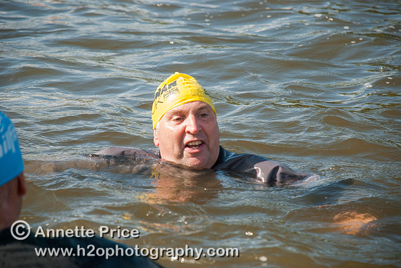 On-the-water. Training kayak paddlers to rescue swimmers