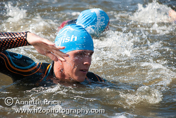 On-the-water. Training kayak paddlers to rescue swimmers