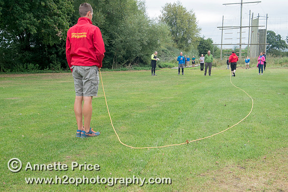 Fieldwork - learning how to organise rescue teams and members