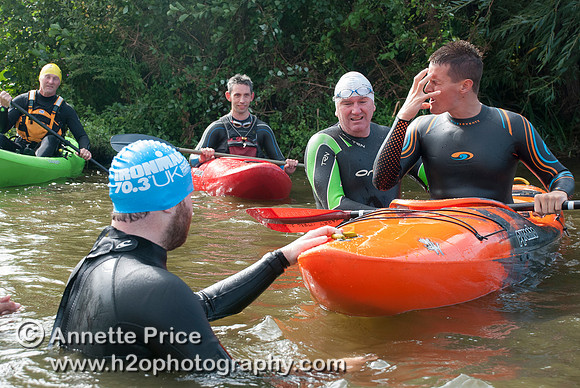 On-the-water. Training kayak paddlers to rescue swimmers