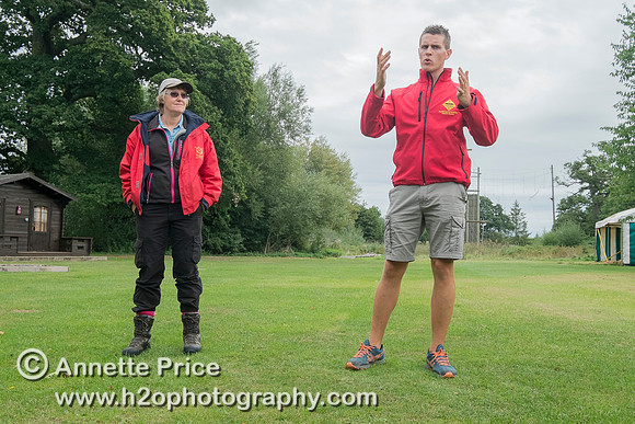 Fieldwork - learning how to organise rescue teams and members