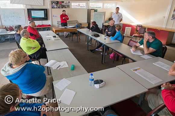 Classroom session Saturday morning