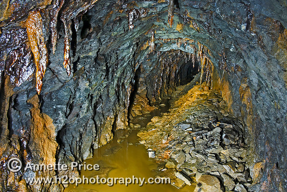Cae Defaid Slate Mine, north Wales, UK
