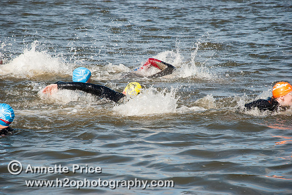 On-the-water. Training kayak paddlers to rescue swimmers