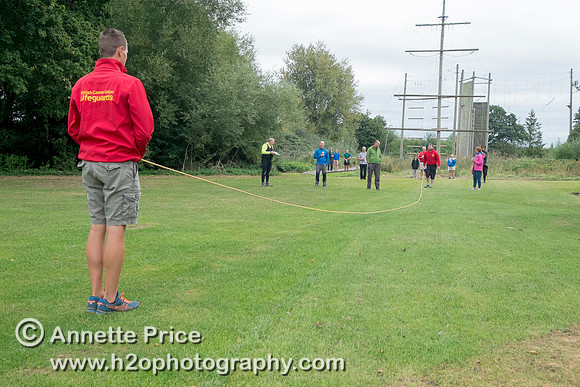 Fieldwork - learning how to organise rescue teams and members