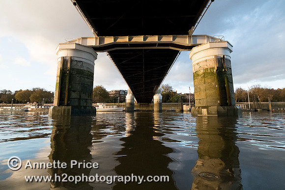 Albert Bridge, River Thames, London