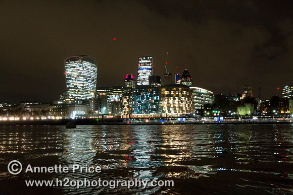 The City, River Thames,  London