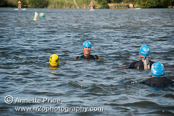 On-the-water. Training kayak paddlers to rescue swimmers