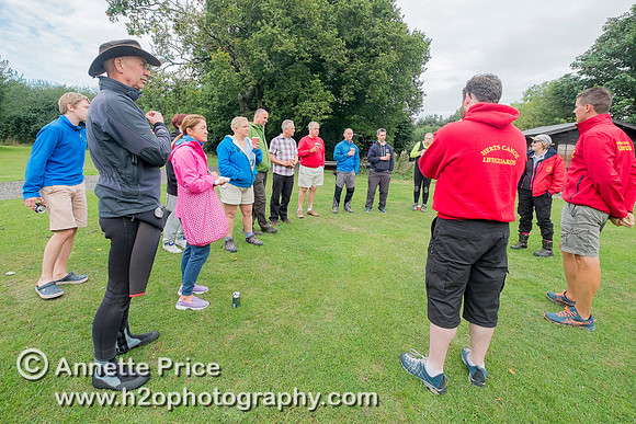 Fieldwork - learning how to organise rescue teams and members