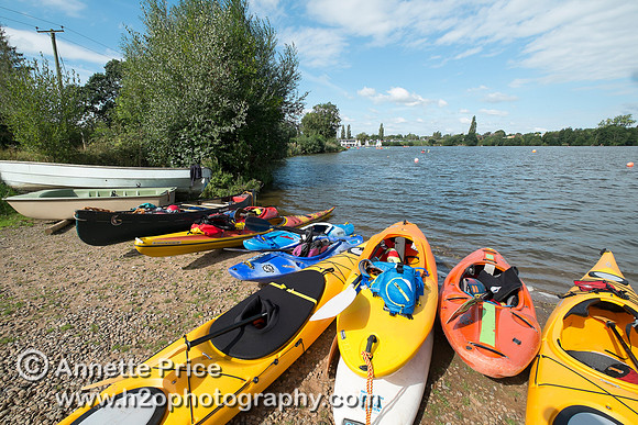 On-the-water. Training kayak paddlers to rescue swimmers
