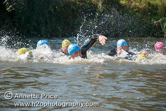 On-the-water. Training kayak paddlers to rescue swimmers