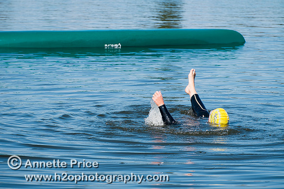 On-the-water. Training kayak paddlers to rescue swimmers